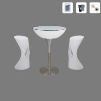 Комплект светящейся мебели Стол+2 стула V3