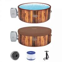 Bestway 60025 BW СПА-бассейн 170/180х66см "Helsinki AirJet" 1123л, круглый, аэромассаж