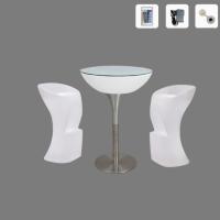 Комплект светящейся мебели Стол+2 стула V4