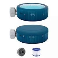 Bestway 60029 BW СПА-бассейн 146/196х71см "Milan AirJet Plus" 916л, круглый, аэромассаж