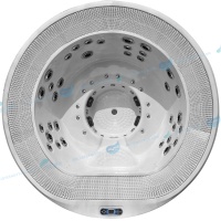 Переливной круглый спа-бассейн JOYEE SPA Melbourne