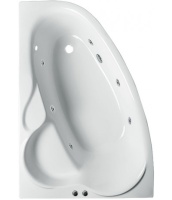 Ванна Relisan Ariadna 135x95 (Левая) с гидромассажем