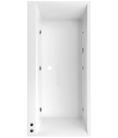 Ванна Villeroy Boch Squaro Edge 180x80 (Белая) с гидромассажем