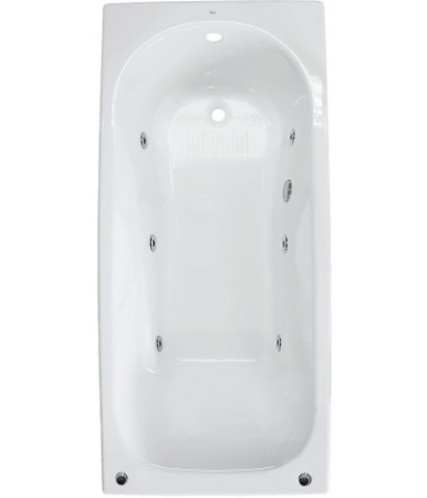 Ванна Roca Malibu 160x75 (без ручек) с гидромассажем