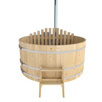 Фурако из кедра D=2.1 с внутренней печкой.