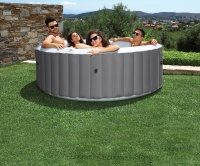 MSpa LR042U-GR СПА-бассейн 180х70см "Pebble" 700л, круглый, аэромассаж
