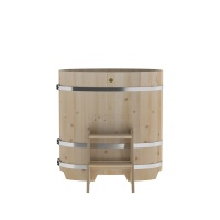 Купель овальная из кедра 0,76х1,16