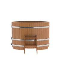 Купель овальная из дуба 0,80х1,42