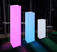 Светильник Колонна 30х60  питание от АКБ, RGB