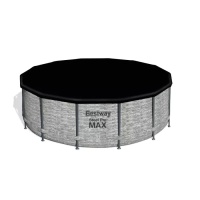 Bestway 5619D BW Каркасный бассейн Steel Pro MAX 427х122см, 15232л, фил.-насос 3028л/ч, лестница, тент