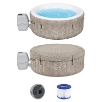 Bestway 60055 BW СПА-бассейн 132/180х66см "Madrid AirJet" 669л, круглый, аэромассаж